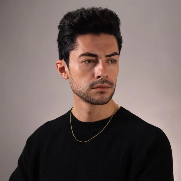 9ct Yellow Gold Plated Sterling Silver 2.6mm Belcher Chain 6 9ct Yellow Gold Plated Sterling Silver 2.6mm Belcher Chain - Image 6