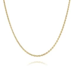Fashion Accessories Store -Fashion Accessories Store gold plated sterling silver rope chain 1 8 mm hanging 900px