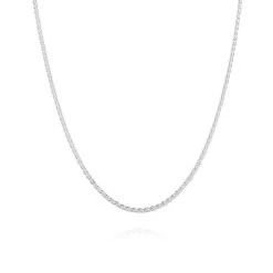 Fashion Accessories Store -Fashion Accessories Store sterling silver 1 9 mm spiga wheat chain hanging comp80