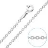 Children's Sterling Silver 2mm Trace Chain 16" Inch