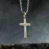 Sterling Silver Cross Necklace