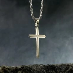 Sterling Silver Cross Necklace