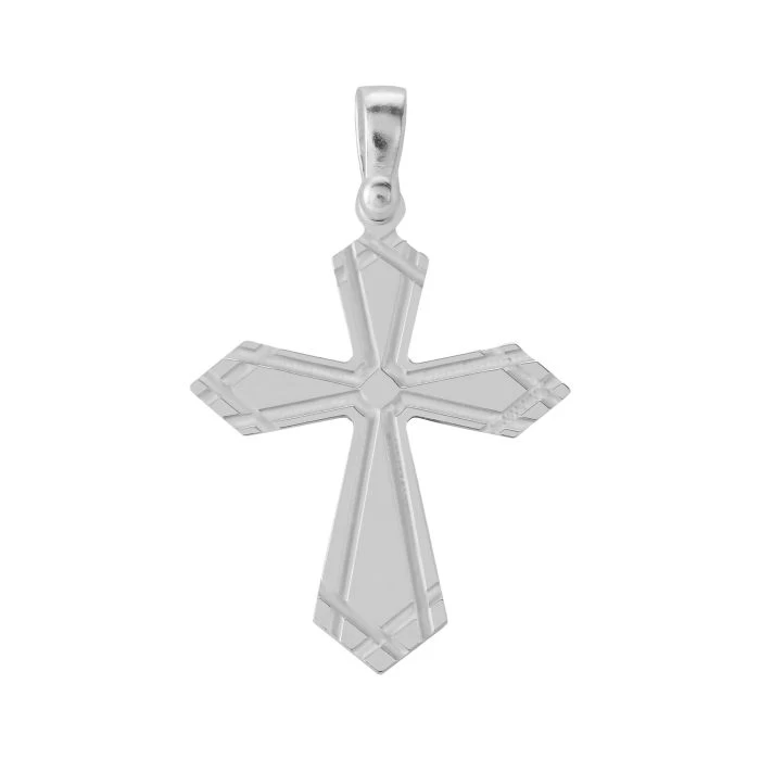 Sterling Silver Cross Byzantine Pendant 1 Sterling Silver Cross Byzantine Pendant