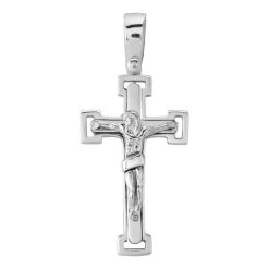 Sterling Silver Crucifix Cross Pendant