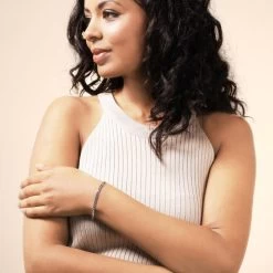 Sterling Silver 4.3mm Diamond Cut Curb Link Bracelet -Fashion Accessories Store sterling silver curb bracelet female model far vw tchbrcu43 2000q6 1