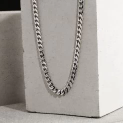 Fashion Accessories Store -Fashion Accessories Store sterling silver curb chain 5 4 mm2