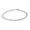 Sterling Silver 3.9mm Mesh Bracelet