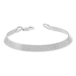Sterling Silver 6mm Mesh Bracelet