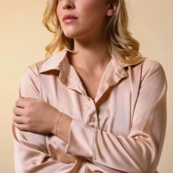 Sterling Silver 1.2mm Popcorn Link Bracelet -Fashion Accessories Store sterling silver popcorn bracelet female model far view tchbrpo12 2000q6