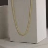 9ct Yellow Gold Plated 1.9mm Snake Chain Necklace